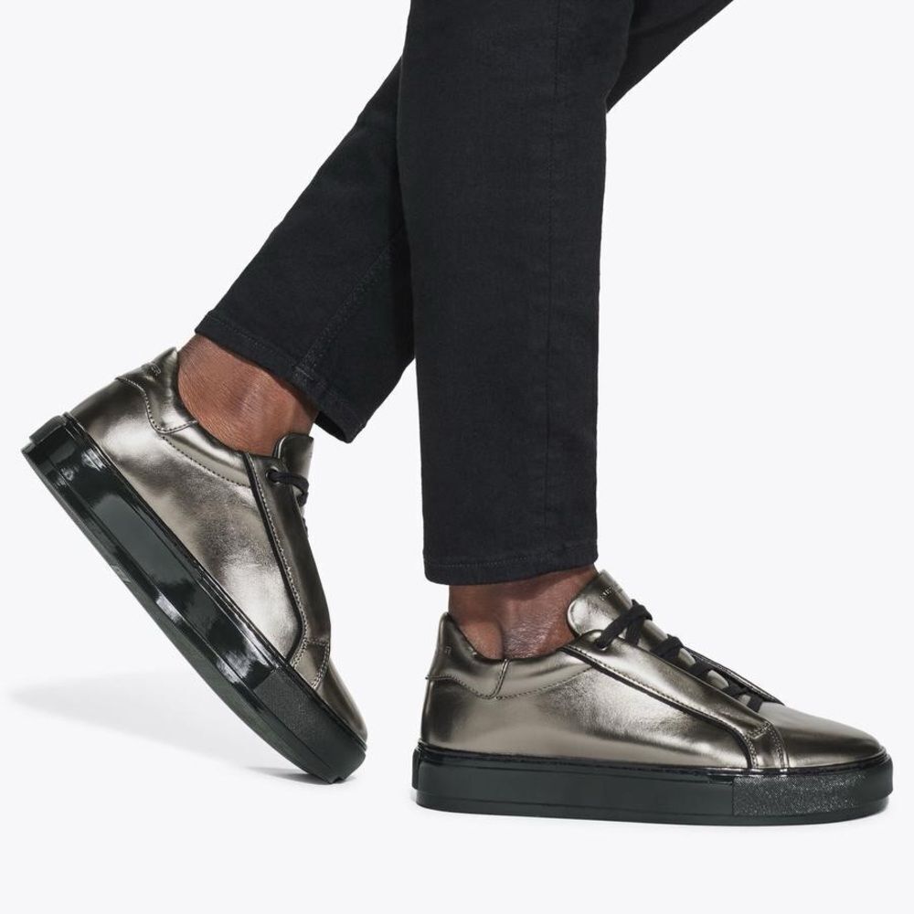 LANEY CL Gunmetal Sneaker KURT GEIGER LONDON men’s size 10.5 New without box